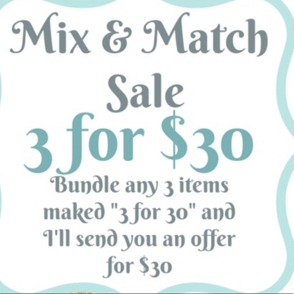 “3 for $30!” 🎉🎉 - Picture 1 of 1